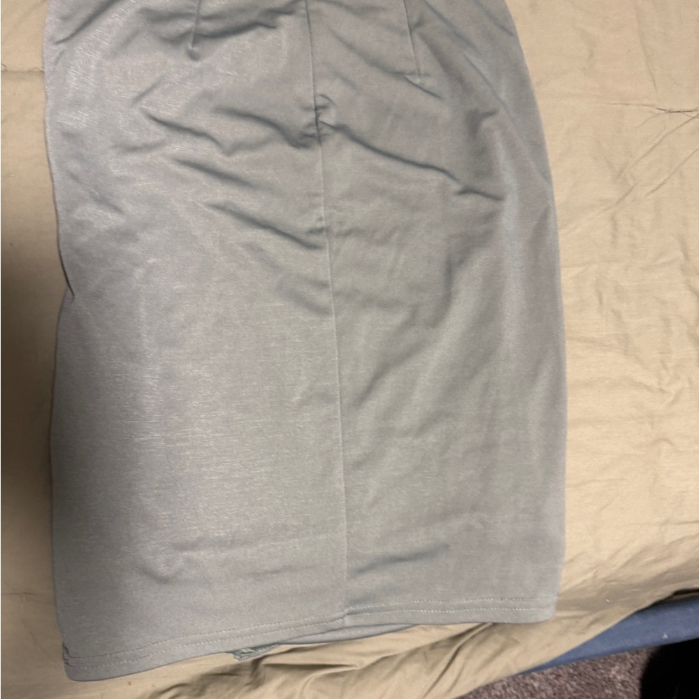 Elegant Gray Women's Skirt